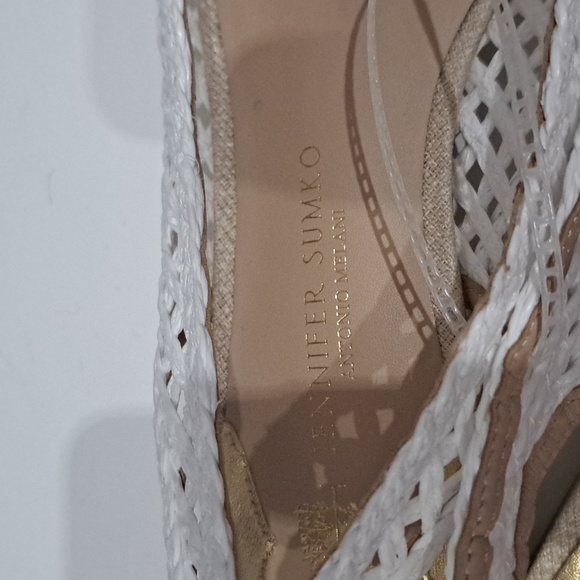 Antonio Melani x Jennifer Sumko Newport Woven Lace-Up Dress Flats - Picture 4 of 7